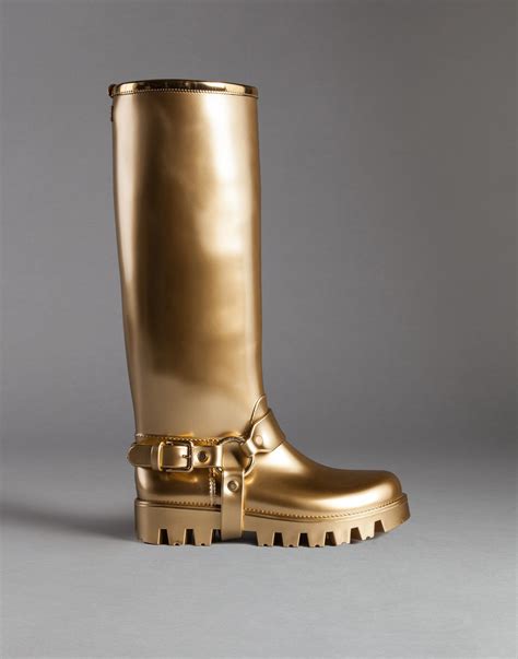 dolce gabbana rain boots|DOLCE&GABBANA Rubber rain boots .